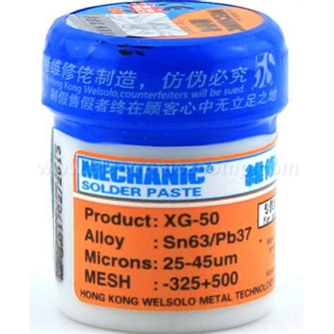 Mechanic XG 50 35gm SMD Solder Paste Buy Online At Low Price In India