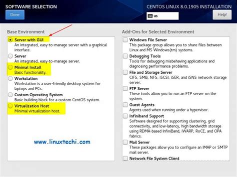 CentOS 8 Installation Steps with Screenshots