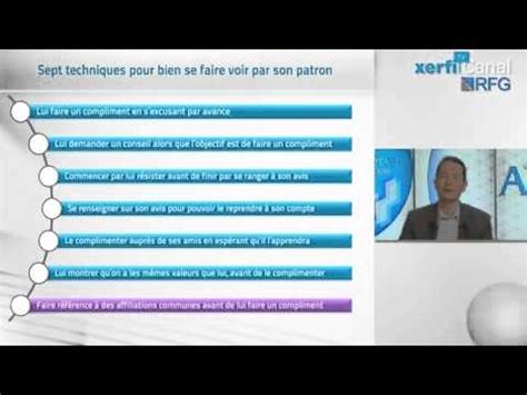 J R Me Barth Lemy Xerfi Canal Techniques Pour Tre Bien Vu Par Son