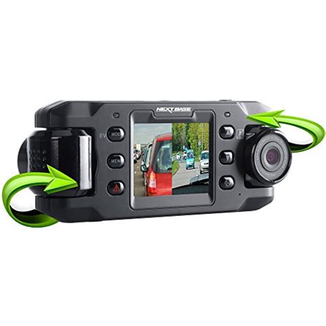 Nextbase Front And Back Dual Lens In Car Dvr Dash Camera With Digital