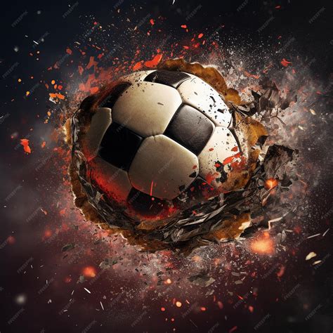 Fondo de pantalla de amor de fútbol | Foto Premium