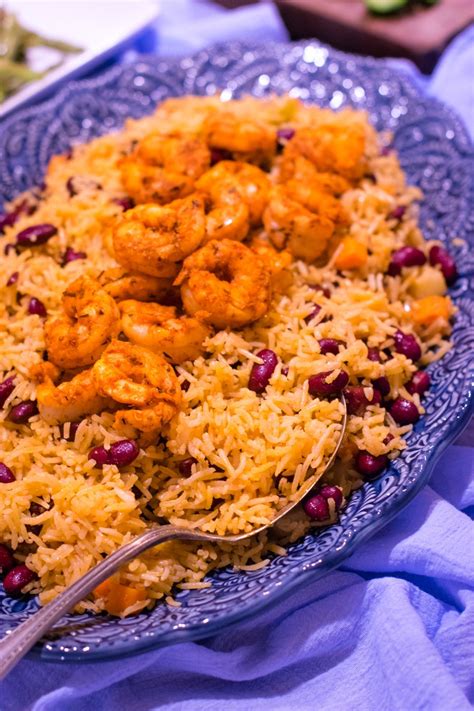 Haitian-Inspired Red Beans and Coconut Rice with Shrimp | Recipe ...