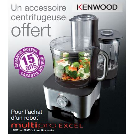 Anti Crise Fr Bon Plan Kenwood Pour Lachat Dun Robot Un