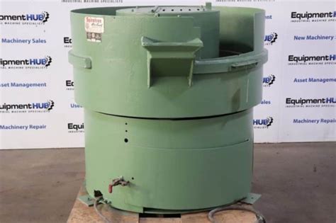 Roto Finish ST 4DU00 4 CU FT Spiratron Tub Type Vibratory Finishing