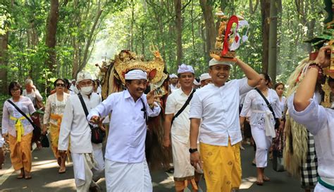 NUSABALI Pemkab Jembrana Bhakti Penganyar Di Alas Purwo