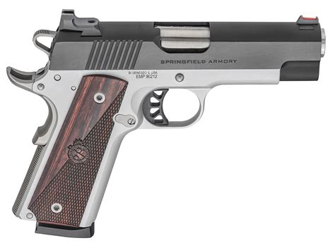 Springfield Armory 1911 Ronin Emp 9mm 4 Blued 10rd Crossed Cannon