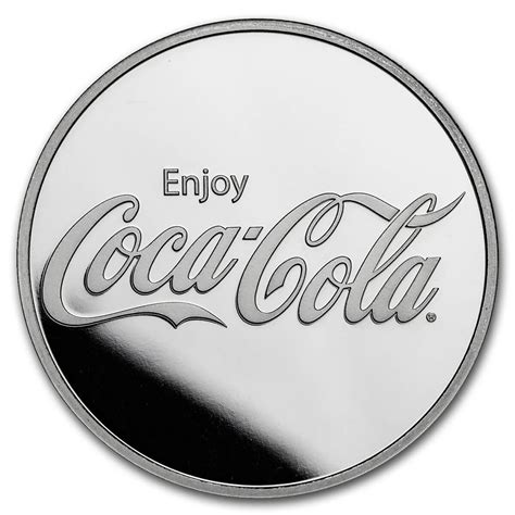 Coca Cola Oz Silver Reverse Proof Round Grreserve