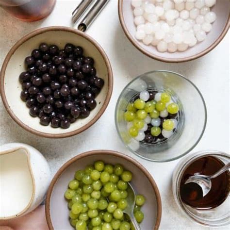 How To Make Tapioca Pearls Boba Healthy Nibbles By Lisa Lin