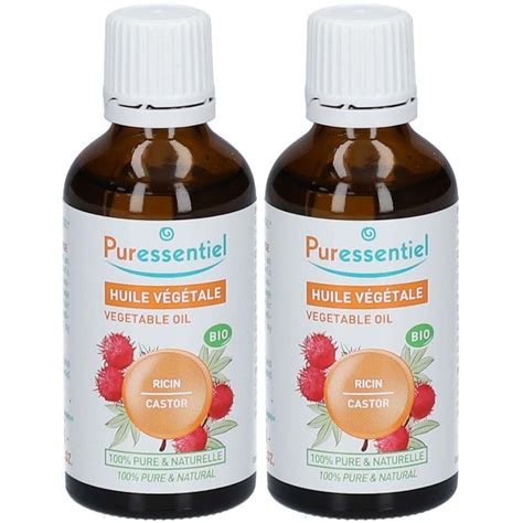 Puressentiel Huile V G Tale Bio Ricin X Ml Redcare Pharmacie