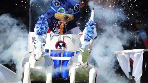 Titans mascot T-Rac only ranked No. 17 among NFL mascots