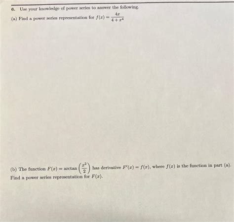 Solved 5 Let F X Be The Function Given By