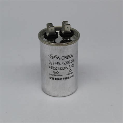 CBB65 AC Motor Run Capacitor With 2 2pin 1 120uf Saifu