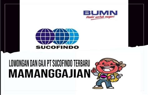 Lowongan Dan Gaji Pt Sucofindo Terbaru Mamanggajian