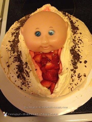 Funny Birth Delivery Baby Shower Cake