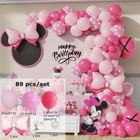 Recolectar 102+ images arreglos de globos de minnie - Viaterra.mx