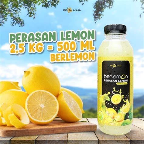 jual berlemon  ml perasan lemon shopee indonesia
