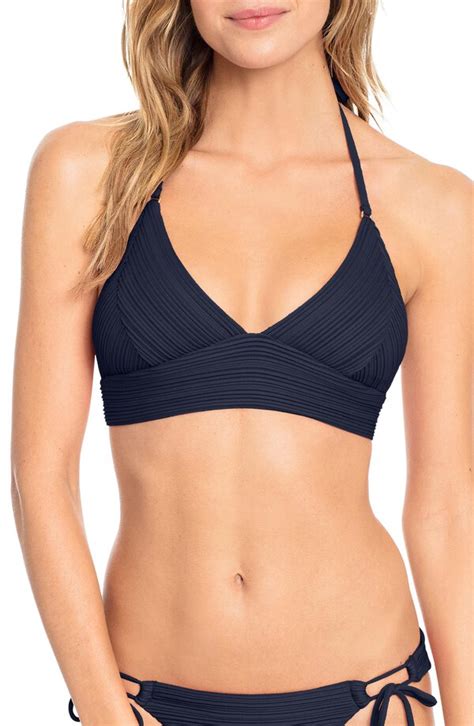 Robin Piccone Lily Halter Bikini Top Editorialist