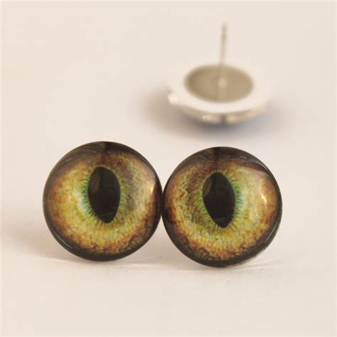 18 Mm Taxidermy Realistic Glass Eyes For Cat Glass Eyes For Etsy