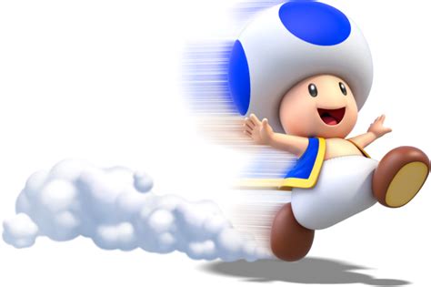 File Toad Running Artwork Alt Super Mario 3d World Png Super