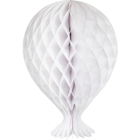 Kaufe Wabe Krepppapier Ballon Wei Cm Bei Bents Webshop