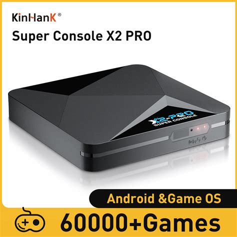 KINHANK Super Console X2 Pro Game Box Retro Video Game Console 60000