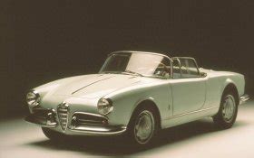 1955 Alfa Romeo Giulietta Spider 750 Specifications Technical Data