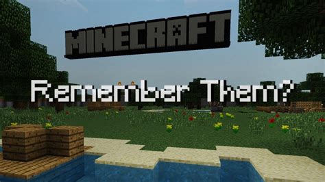 Relive Minecrafts Golden Days 6 Hours Of Pure Minecraft Nostalgia