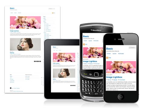 basic responsive theme themify