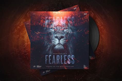 Fearless Album Cover Art - Photoshop PSD