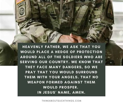 Military Prayer