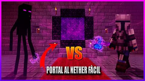 Como Hacer El Portal Al Nether En Minecraft【2021】 Youtube