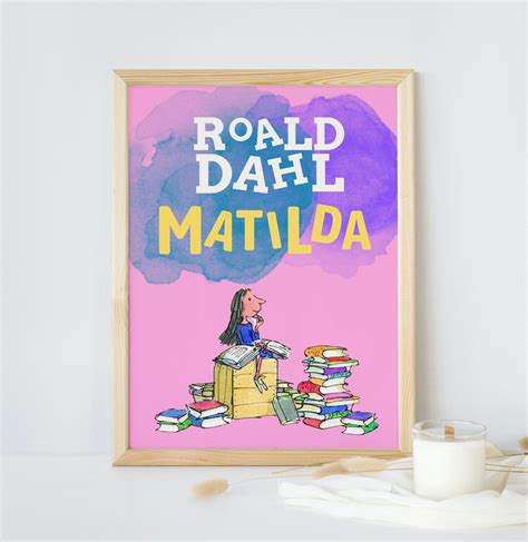 Roald Dahl, Childrens Books, Roald Dahl Quotes, Typography, Wall Art ...