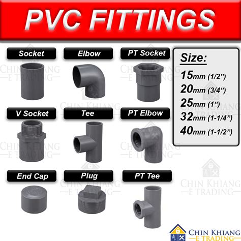 Pvc Fittings Mm Mm Mm Mm Mm Socket Elbow Tee