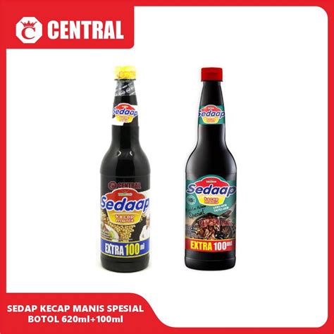 Jual SEDAAP KECAP MANIS SPECIAL BOTOL 620ml 100ml Shopee Indonesia