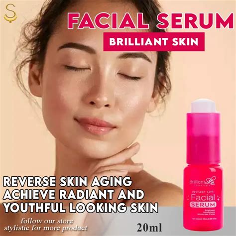 Brilliant Skin Instant Lift Facial Serum Minimizes Pores Brightens