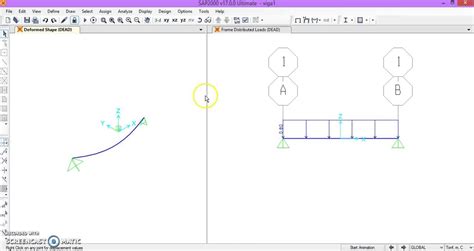 Sap2000 V17 Tutorial1ejercicio De Diseño De Viga Youtube