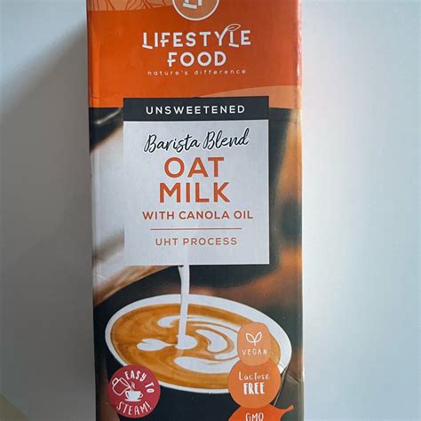 Lifestyle Food Unsweetened Oat Milk Reviews Abillion