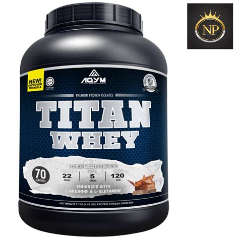 Sales Merdeka Agym Nutrition Titan Whey Protein Halal Kg