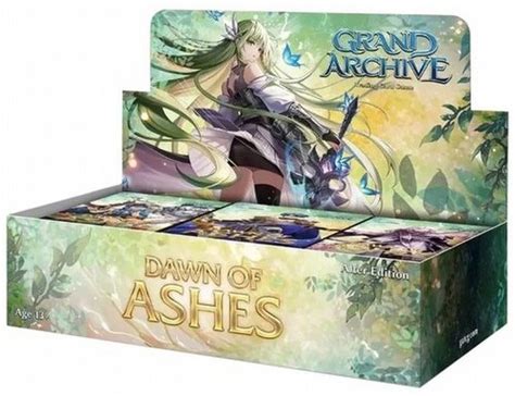 Grand Archive Dawn Of Ashes Booster Alter Ed Box Potomac Distribution