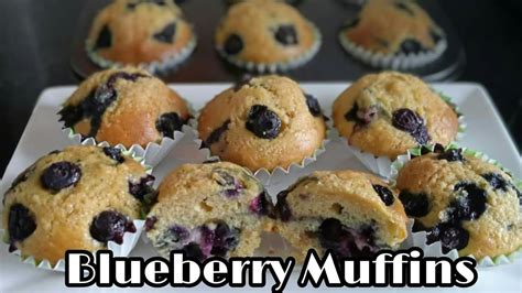 Easy Blueberry Muffins Recipe Youtube