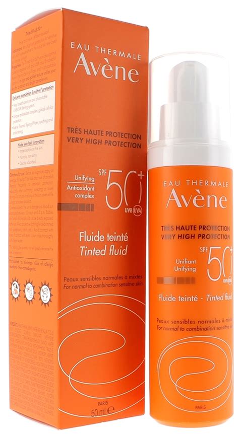 Fluide solaire teinté SPF 50 Avène