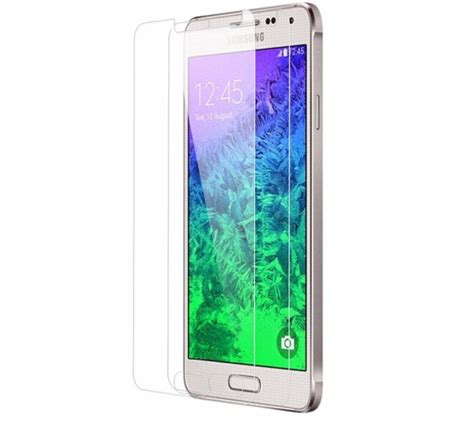 2 Pack Härdat Glas Samsung Galaxy Alpha Elgiganten