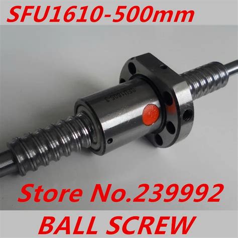 Free Shipping Sfu Mm Ballscrew Set L Mm Rm Mm C