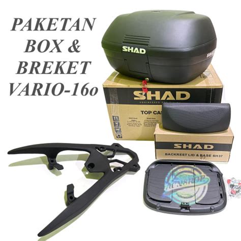 Jual PAKETAN BOX SHAD 42 DAN BREKET BOX VARIO 160 SH42 Breket