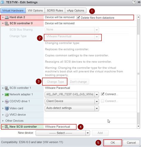 LSI Logic SAS Scsi Controllerdan VMware Paravirtual Scsi Controllera