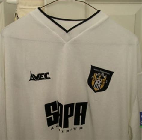 Notts County Kit History Football Kit Archive