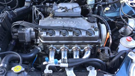 Ek Civic Open Header D16y8 Rev Youtube