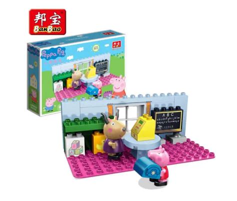 Classroom Practice Genuine Peppe Pig Peppa Pig New Building