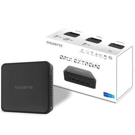 Gigabyte BRIX Extreme Intel 12th Gen Slim Series Mini PC