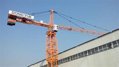 Working Radius 60m Lifting Height 200m Max 6t Tower Crane Tower Crane